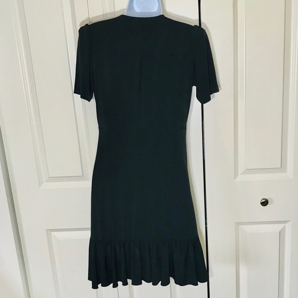 Michael Kors Black Ruffle Bottom Skirt Size S - Picture 4 of 5